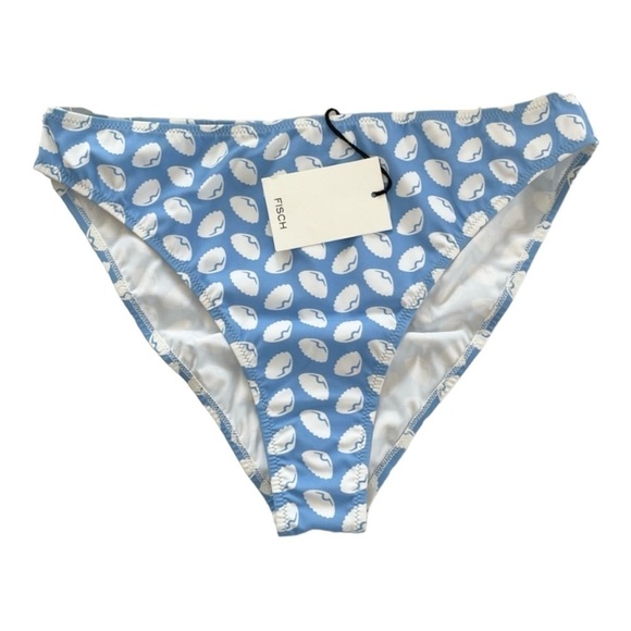 Fisch Lorient Bikini Bottom in Blue Coquille NWT - Picture 2 of 5